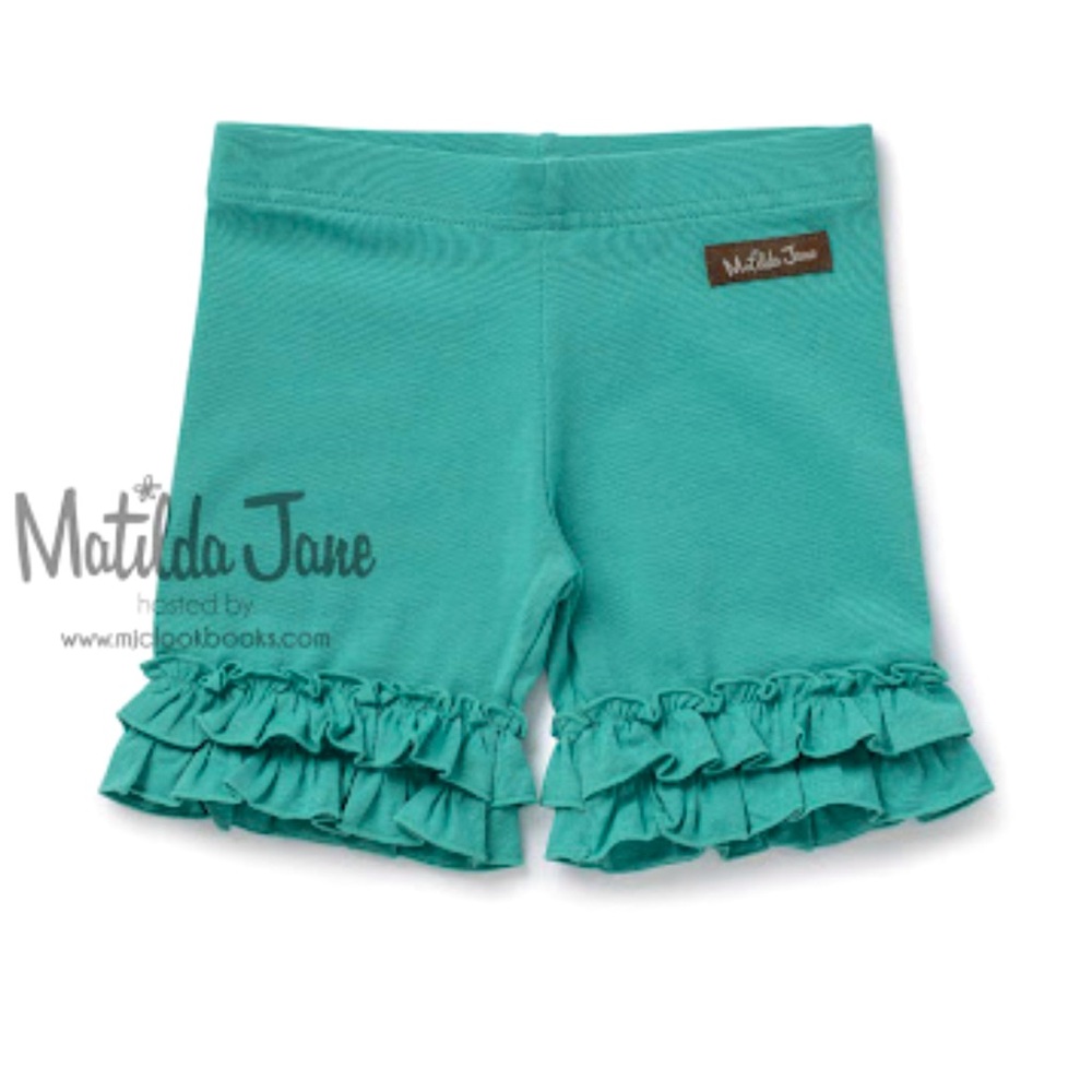 Matilda Jane Perfectly Paired TealShorties
